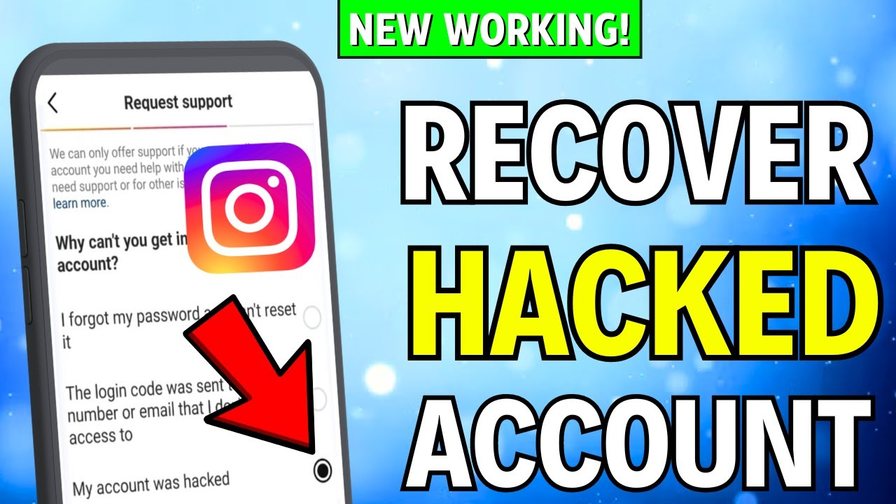 100% Guaranteed to Recover Hacked Instagram Account